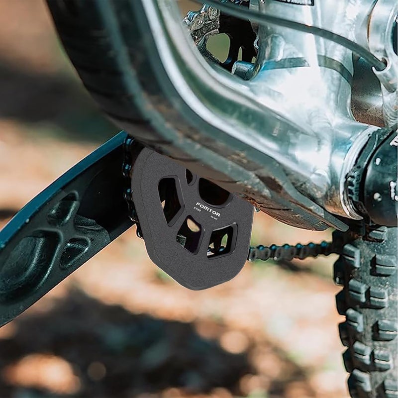 FOMTOR Chain Guide Mountain Bike, Bicycle Direct Mount Chainring Guard MTB Road Bike Chain Protector 7075 Alloy Aluminum for BMX, Fixie (22-40T) - Image 3